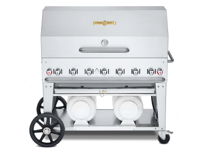 48" Crown Verity Liquide Propane Club Series Grill with Dome Package - CV-CCB-48RDP