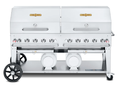 72" Crown Verity Liquide Propane Club Series Grill with Dome Package - CV-CCB-72RDP