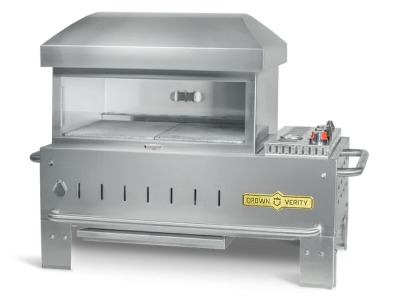 24" Crown Verity Natural Gas Table Top Pizza Oven - CV-PZ-24-TT-NG