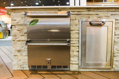 24" Hestan GRF Series Outdoor Refrigerator Drawer and Freezer Drawer - GRFR24-YW
