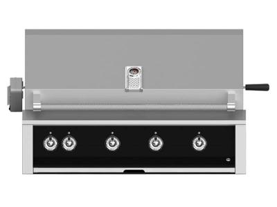 42" Aspire by Hestan Built- in Liquid Propane Grill with Stainless Steel Tubular Burner - EMBR42-LP-BK