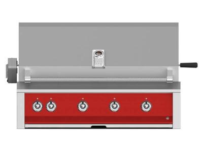 42" Aspire by Hestan Built- in Liquid Propane Grill with Stainless Steel Tubular Burner - EMBR42-LP-RD