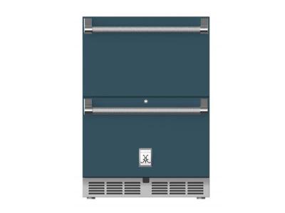 24" Hestan GRF Series Outdoor Refrigerator Drawer and Freezer Drawer - GRFR24-GG