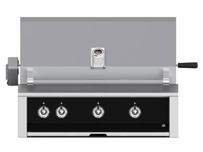 36" Aspire by Hestan Built-in Liquid Propane Grill with Stainless Steel Tubular Burner - EMBR36-LP-BK