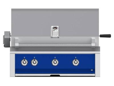 36" Aspire by Hestan Built-in Liquid Propane Grill with Stainless Steel Tubular Burner - EMBR36-LP-BU