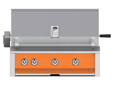 36" Aspire by Hestan Built-in Liquid Propane Grill with Stainless Steel Tubular Burner - EMBR36-LP-OR
