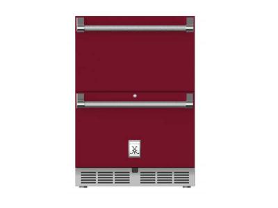 24" Hestan GRF Series Outdoor Refrigerator Drawer and Freezer Drawer - GRFR24-BG