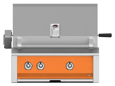 30" Aspire By Hestan Built-In Liquid Propane Grill with Ceramic Infrared Rotisserie - EMBR30-LP-OR