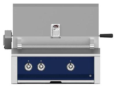 30" Aspire By Hestan Built-In Natural Gas Grill with Ceramic Infrared Rotisserie - EMBR30-NG-DB