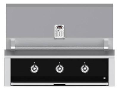 36" Aspire by Hestan Built-in Natural Gas Grill with Stainless Steel Tubular Burner - EMB36-NG-BK