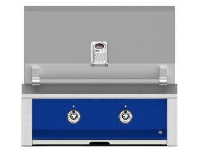 30" Aspire By Hestan Built-In Natural Gas Grill with Stainless Tubular Burners - EMB30-NG-BU