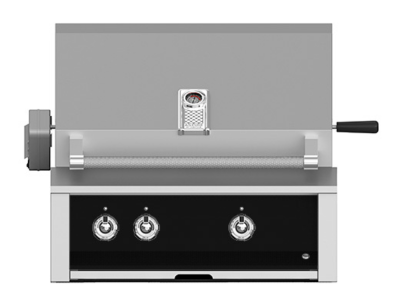 30" Aspire By Hestan Built-In Grill with Rotisserie - EABR30-NG-BK