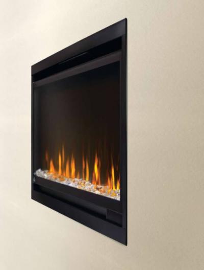 42" Napoleon Alluravision 42 Deep Depth Wall Hanging Electric Fireplace - NEFL42CHD-1