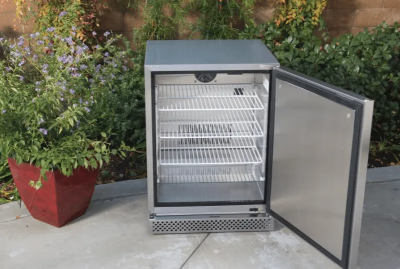 24" Bull 4.9 Cu. Ft. Premium Outdoor Rated Stainless Steel Fridge Series II - 13700