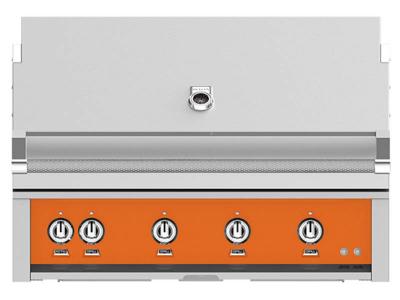 42" Hestan Outdoor Built-In Grill in Citra  - GSBR42-LP-OR