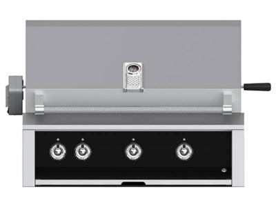 36" Aspire By Hestan Built-In Grill with Rotisserie - EABR36-NG-BK