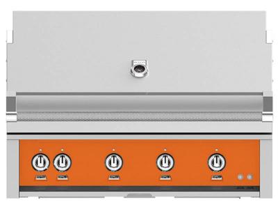42" Hestan Outdoor Built-In Grill With Liquid Propane in Citra - GMBR42-LP-OR