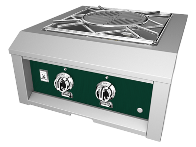 24" Hestan AGPB Series Power Burner with Removable Drip Tray - AGPB24-NG-GR