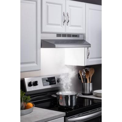 24" Broan BU2 Series Under-Cabinet Range Hood in Stainless - BU224SF