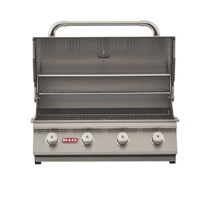 30" Bull Outlaw 4 Burner Liquid Propane Gas Grill Head in Stainless Steel - 26038