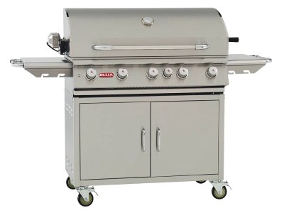 38" Bull Brahma Freestanding Natural Gas Barbecue Grill Cart - 55001