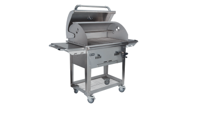 30" Bull Bison Premium Freestanding Charcoal Grill Cart - 88000