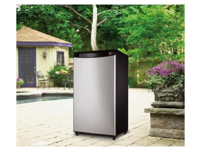 18" Danby 3.3 Cu. Ft. Outdoor Compact Refrigerator - DAR033A1BSLDBO