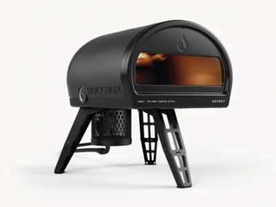 12" Gozney Roccbox Propane Outdoor Pizza Oven in Black - GRPBKUS1615