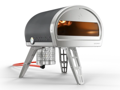 12" Gozney Roccbox Propane Outdoor Pizza Oven in Grey - GRPGYUS1627