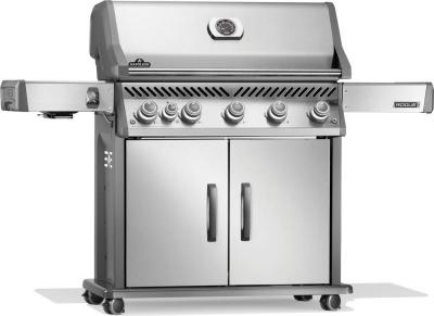 66" Napoleon Rogue PRO 625 SIB 6 Burners Propane Grill - RP625SIBPSS-2