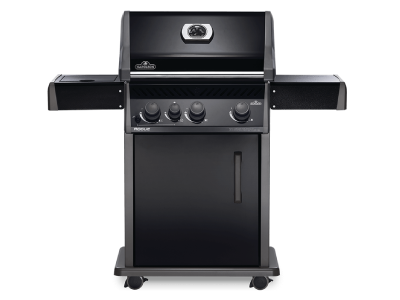 51" Napoleon Rogue 425 SB Natural Gas Grill With Range Side Burner in Black - R425SBNK-1-OB