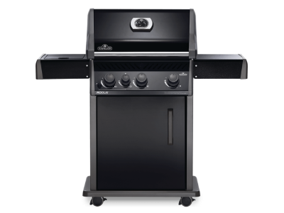 51" Napoleon Rogue 425 SB Propane Gas Grill With Range Side Burner in Black - R425SBPK-1-OB